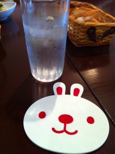 うさぎのコースター